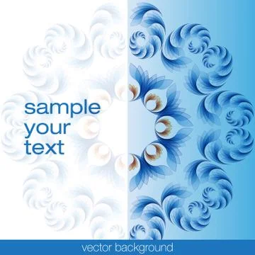Abstract vector background Stock Illustration