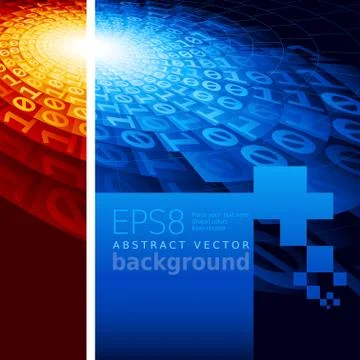 Abstract vector background Stock Illustration