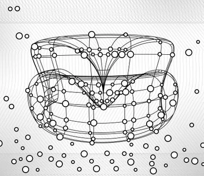 Abstract vector background Stock Illustration