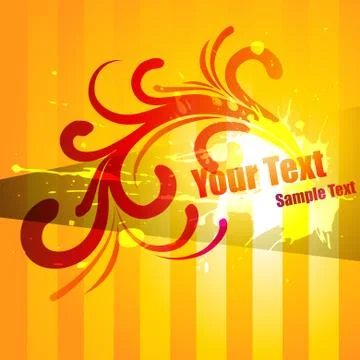 Abstract vector background Stock Illustration