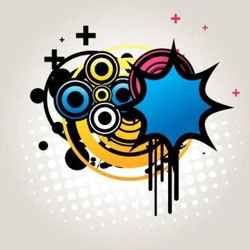 Abstract vector background Stock Illustration