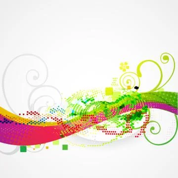 Abstract vector background Stock Illustration
