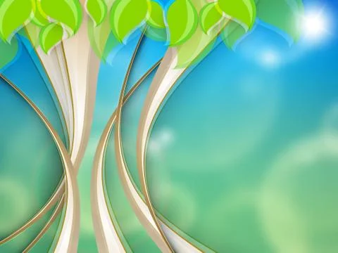 Abstract vector background Stock Illustration