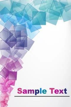 Abstract vector background Stock Illustration