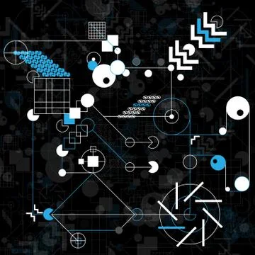 Abstract vector background Illustrazione stock