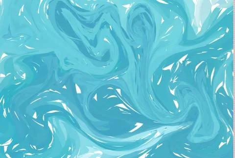 Abstract vector background. Ink marble texture. Stock Illustration