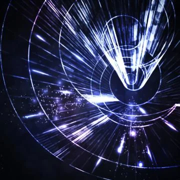 Abstract vector background, motion lines Stock-Illustration