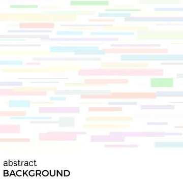 Abstract vector background of multicolored rectangles of different sizes Stock Illustration