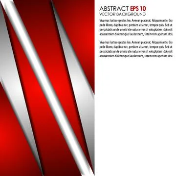 Abstract vector background with place for your content Stock Illustration