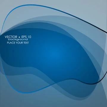 Abstract vector background with place for your content Stock Illustration