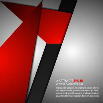 Abstract vector background with place for your content Stock Illustration