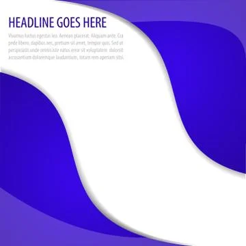 Abstract vector background with place for your content Stock Illustration