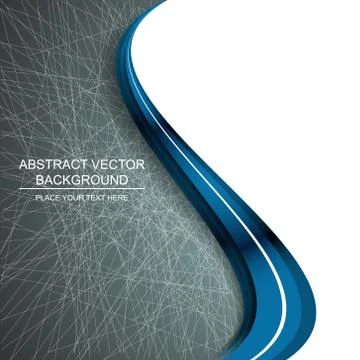 Abstract vector background with place for your content Stock Illustration