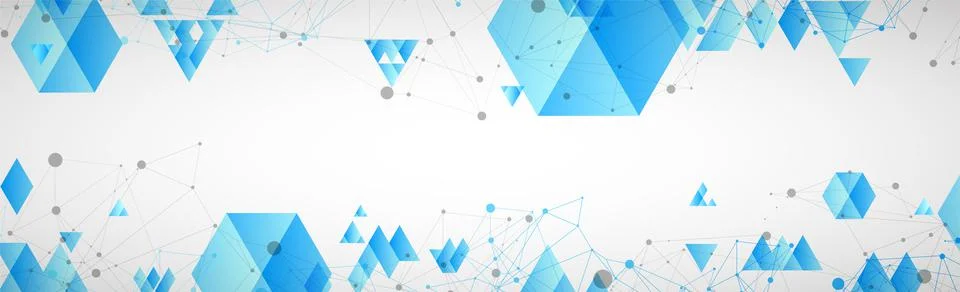 Abstract vector background with plexus effect. Illustrazione stock