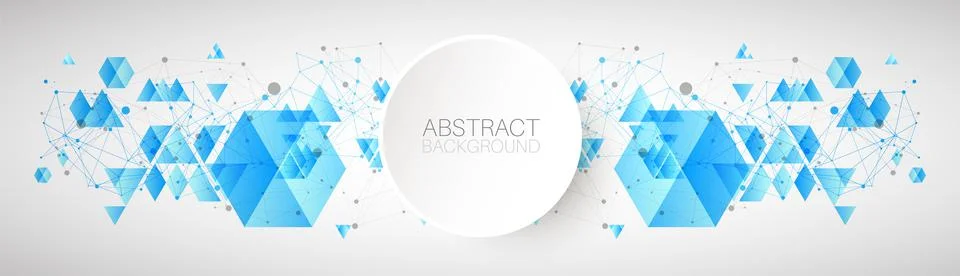 Abstract vector background with plexus effect. Illustrazione stock