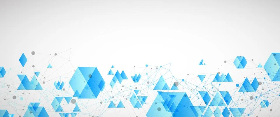 Abstract vector background with plexus effect. イラスト素材