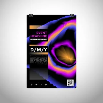Abstract vector background poster design . Stock-Illustration
