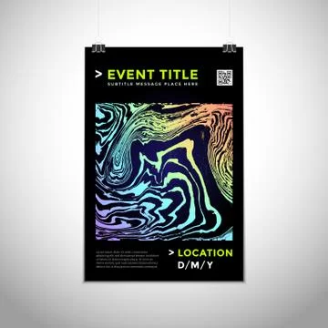 Abstract vector background poster design . Stock-Illustration