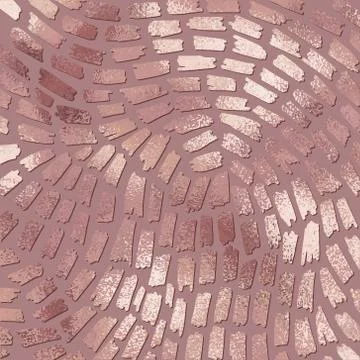 Abstract vector background. Rose gold. Imitation foil. Stock Illustration