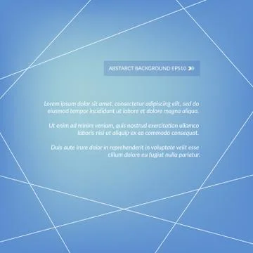 Abstract vector background. Sample text frame. Infographic illustration Stock Illustration