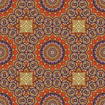 Abstract vector background seamless pattern Stock Illustration