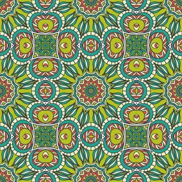 Abstract vector background seamless pattern Stock Illustration