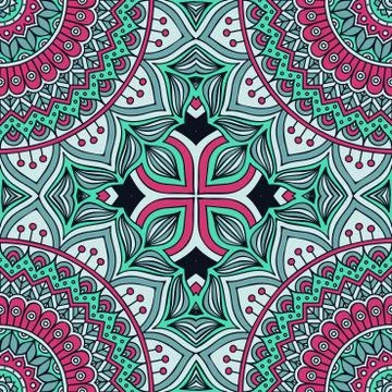 Abstract vector background seamless pattern Stockillustratie