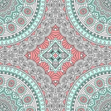 Abstract vector background seamless pattern Stock Illustration