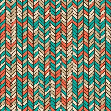 Abstract vector background seamless pattern Stock Illustration