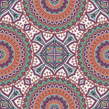 Abstract vector background seamless pattern Stock Illustration