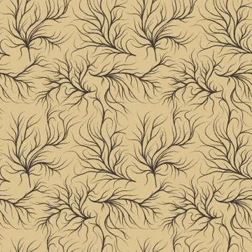 Abstract vector background seamless pattern Stock Illustration