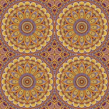 Abstract vector background seamless pattern Stock Illustration