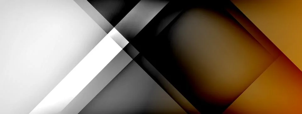 Abstract vector background. Shadow lines and lights with round elements and 스톡 일러스트