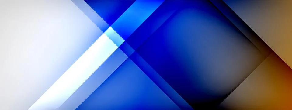 Abstract vector background. Shadow lines and lights with round elements and イラスト素材