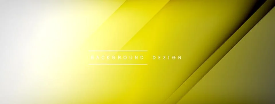 Abstract vector background. Shadow lines and lights with round elements and Illustrazione stock