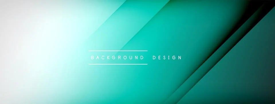 Abstract vector background. Shadow lines and lights with round elements and Stock Illustration