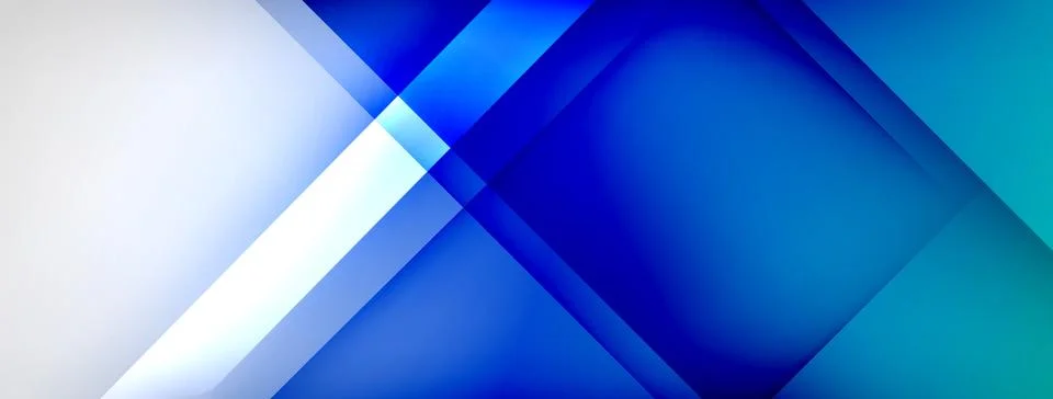 Abstract vector background. Shadow lines and lights with round elements and Stockillustratie