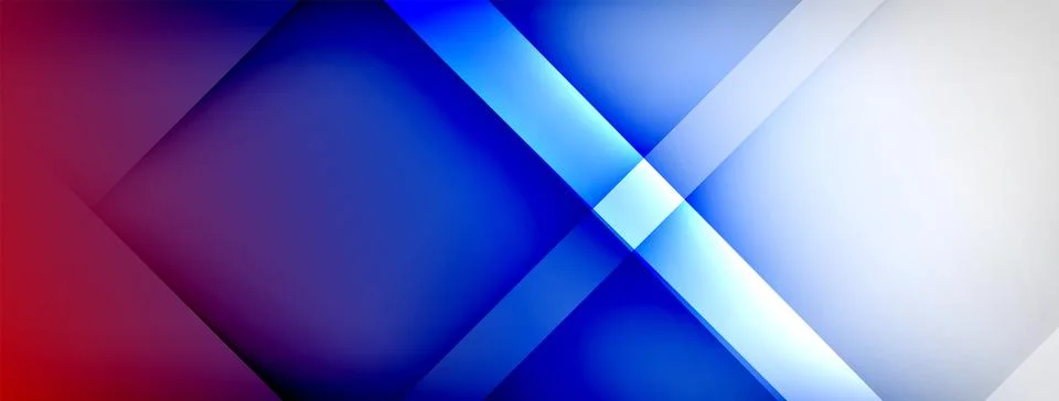 Abstract vector background. Shadow lines and lights with round elements and イラスト素材