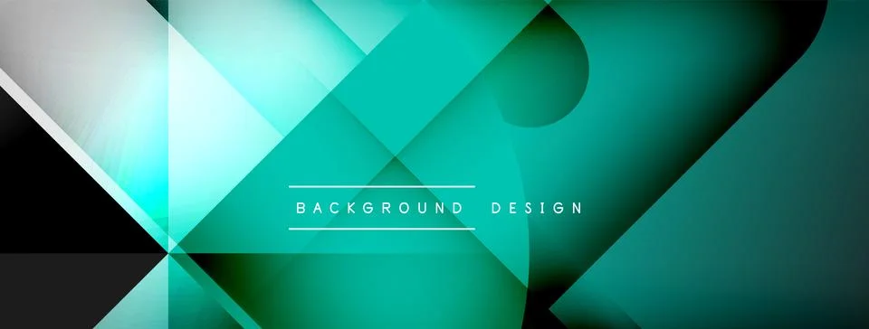 Abstract vector background. Shadow lines and lights with round elements and 스톡 일러스트