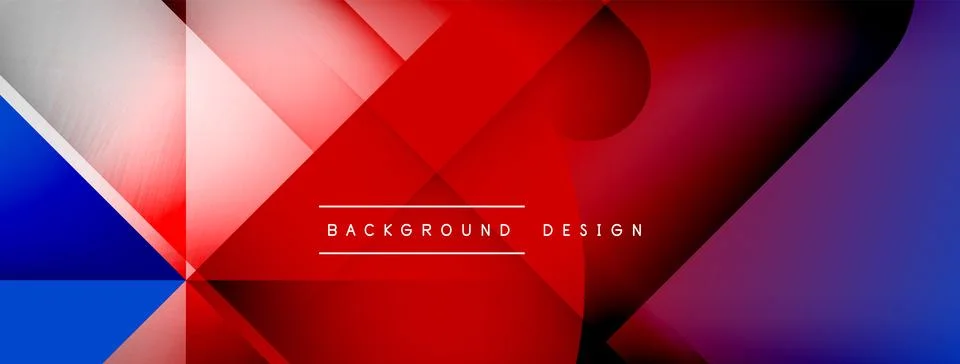 Abstract vector background. Shadow lines and lights with round elements and Illustrazione stock