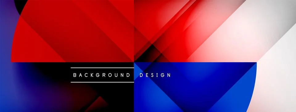 Abstract vector background. Shadow lines and lights with round elements and 스톡 일러스트