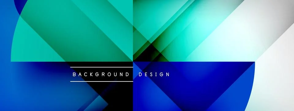 Abstract vector background. Shadow lines and lights with round elements and 스톡 일러스트