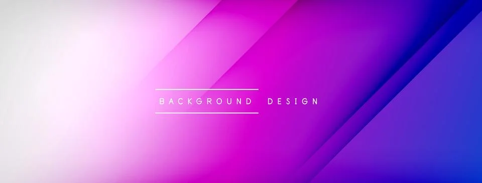 Abstract vector background. Shadow lines and lights with round elements and Illustrazione stock