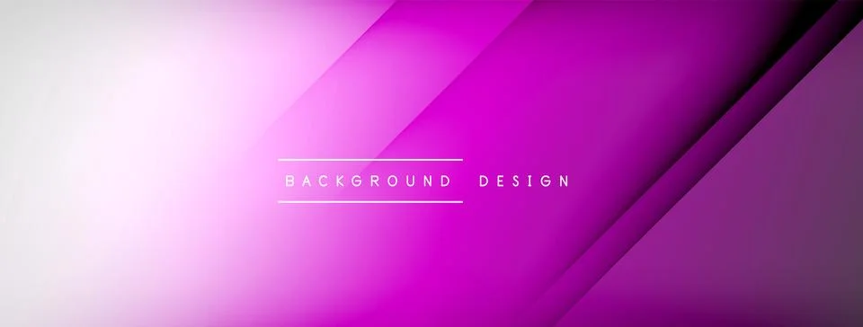 Abstract vector background. Shadow lines and lights with round elements and Illustrazione stock