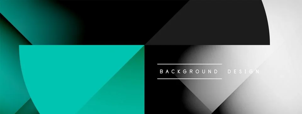 Abstract vector background. Shadow lines and lights with round elements and 스톡 일러스트