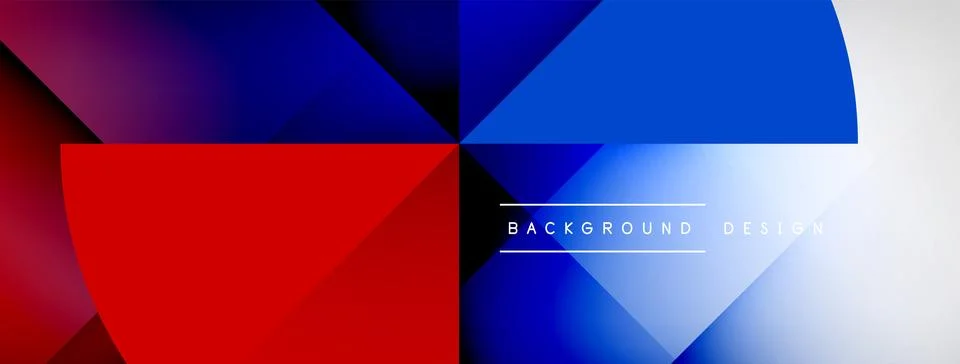 Abstract vector background. Shadow lines and lights with round elements and イラスト素材