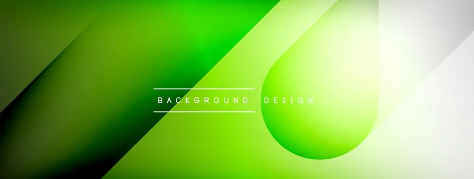 Abstract vector background. Shadow lines and lights with round elements and 스톡 일러스트