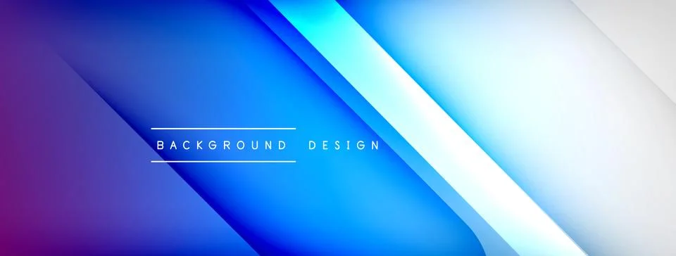 Abstract vector background. Shadow lines and lights with round elements and イラスト素材