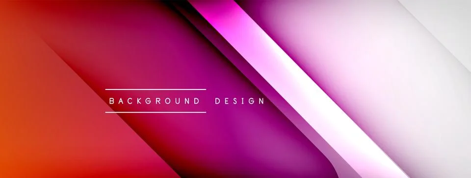Abstract vector background. Shadow lines and lights with round elements and イラスト素材