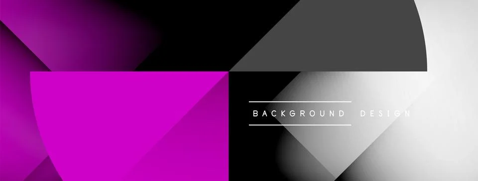 Abstract vector background. Shadow lines and lights with round elements and 스톡 일러스트